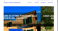 Desktop Screenshot of europaimmobiliarelevanto.it